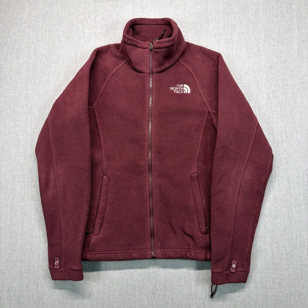 The North Face‎ Women's Maroon Full Zip Jacket Size XS